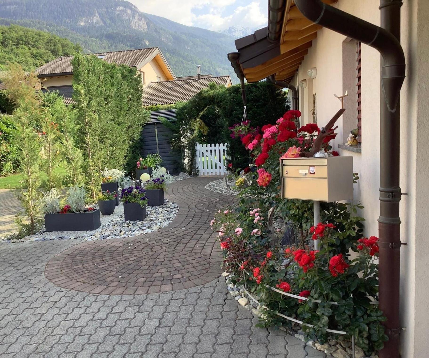 Ferienwohnung Lenggenhager Plantzette 谢尔 外观 照片