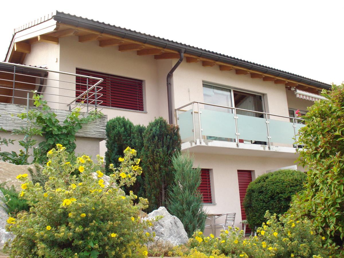 Ferienwohnung Lenggenhager Plantzette 谢尔 外观 照片